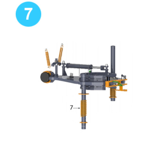 Leg Assemblies Front Leg Spring image