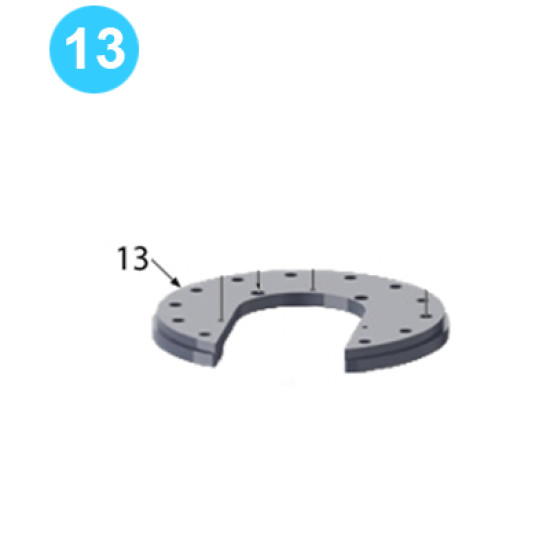 Rotary Gear Assembly Cage Plate - Bottom Farr Style Tong 8-5/8