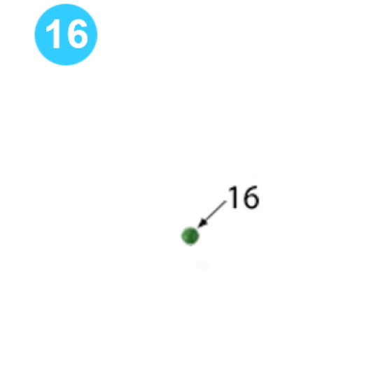 Rotary Gear Assembly Backing Pin Knob Farr Style Tong 8-5/8
