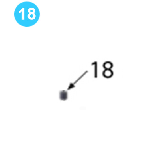 Rotary Gear Assembly Backing Pin Spacer Farr Style Tong 8-5/8