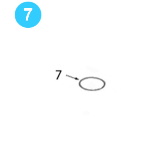 Rotary Idler Assembly Retaining Ring Farr Style Tong 8-5/8