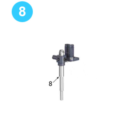 Shifter Assembly Shifting Shaft Farr Style Tong 8-5/8