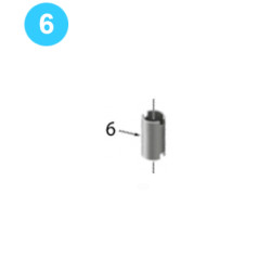 Support Roller Assembly Support Roller Internal Spacer Support Roller Assembly Support Roller Internal Spacer