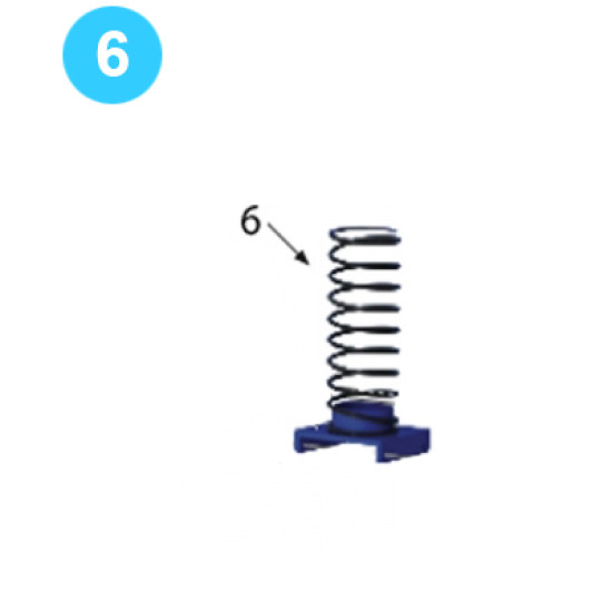 Leg Assemblies Rear Leg Spring image