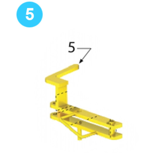 Backup Body Assembly Door Weldment Farr Style Tong 9-5/8