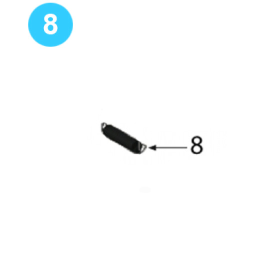 Backup Body Assembly Door Spring image