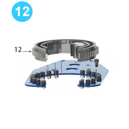 AK01-001-KT Cageplate Assembly Rotary Gear image
