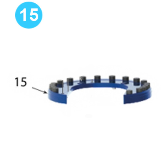 AK20-20W-KT Cageplate Assembly Bottom Cage Plate Weldment image