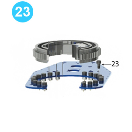 Cageplate Assembly Cam Follower SSCF-1500 Farr Style Tong 9-5/8