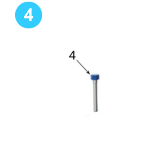 AK10-056 Cageplate Assembly Jaw Pivot Bolt image