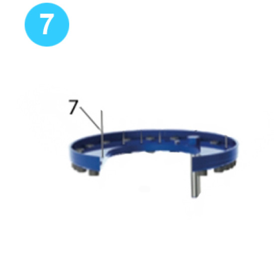 101-4992 Cageplate Assembly Cage Plate Spacer Farr Style Tong 9-5/8