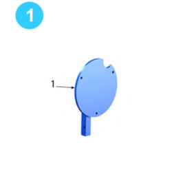 Motor & Motor Mount Torque Gauge Mount Weldment 1500-09-03A Motor & Motor Mount Torque Gauge Mount Weldment 1500-09-03A