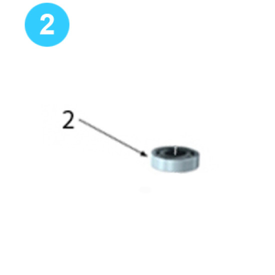 1234-08-01B Pinion Gear Assembly Cylindrical Roller Bearing Farr Style Tong 9-5/8