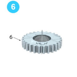AK01-122 Pinion Idler Assembly Pinion Idler Gear AK01-122 Pinion Idler Assembly Pinion Idler Gear