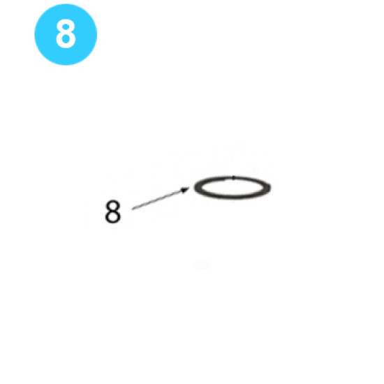 02-0008 Pinion Idler Assembly Bearing Retainer image
