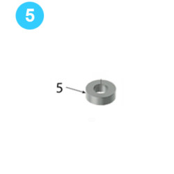 02-E0104 Rotary Idler Assembly Cylindrical Roller Bearing 02-E0104 Rotary Idler Assembly Cylindrical Roller Bearing