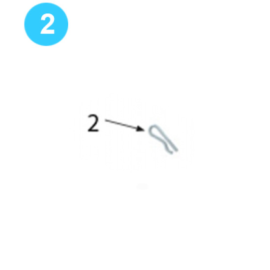 Shifter Assembly HITCH PIN .0930 x 1.125, Spaenaur CP-83H 02-0274 image