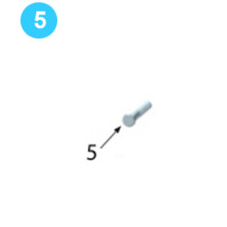 Shifter Assembly 5/16" x 1-1/2" Clevis Pin 09-0256 Shifter Assembly 5/16" x 1-1/2" Clevis Pin 09-0256