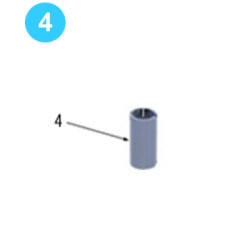 Door Support Roller Assembly Door Roller Inner Spacer Door Support Roller Assembly Door Roller Inner Spacer