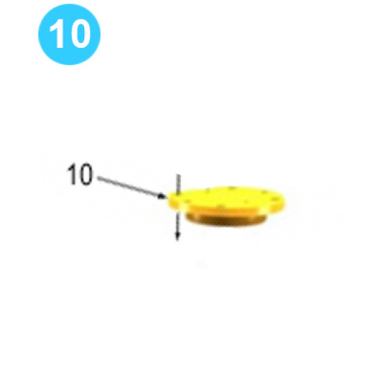 Pinion Assembly Top Bearing Cap Farr Style Tong HD25000 image