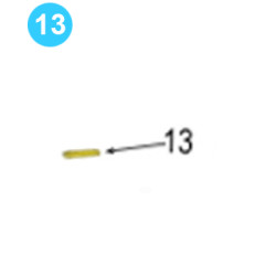 Rotary Gear Backing Pin Retainer