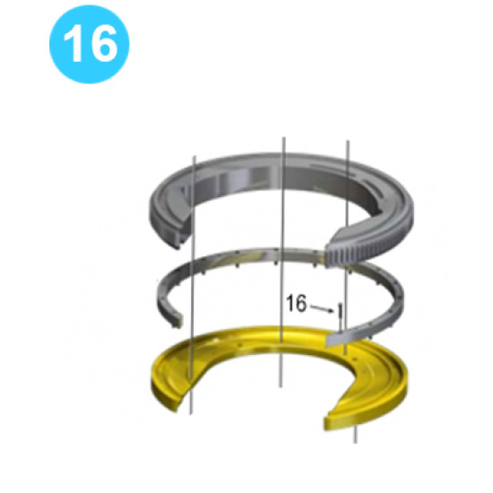 Rotary Gear Socket Head Cap Screw 1/2 Farr Style Tong HD25000 image