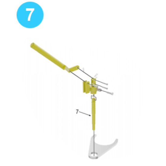 Shifter Shifting Shaft Farr Style Tong HD25000 image