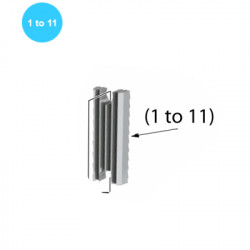 Tong/Backup Jaws 1.9" Jaw Die Kit Tong/Backup Jaws 1.9" Jaw Die Kit