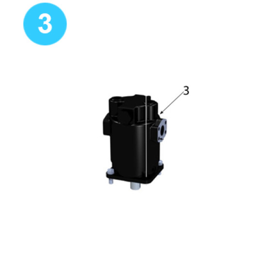 Motor Assembly Rineer GA 15-13/6.5 (2 Speed) Hydraulic Motor Farr Style Tong 4-1/2