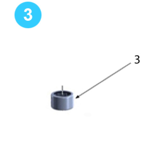 Reduction Gear Assembly (Large) Needler Roller Bearing image