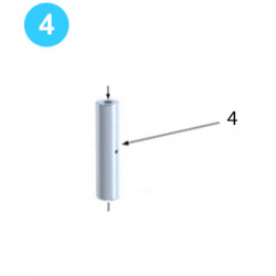 Reduction Gear Assembly (Large) Gear Shaft