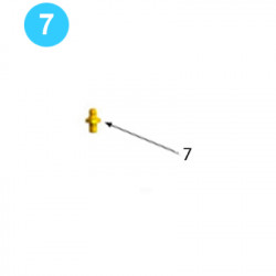 Reduction Gear Assembly (Small) Grease Fitting 1/4" Straight Thread
