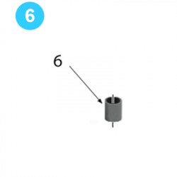 Rotary Gear Assembly Plain Bushing