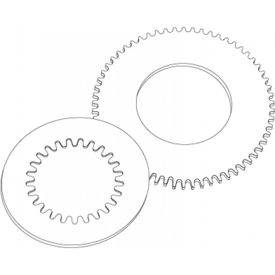 Wichita Style Gear Tooth Clutch Facing 