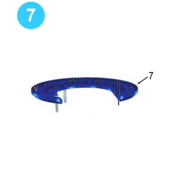 Cage Plate Assembly Farr Style HD20000 (80K) Top Cage Plate image