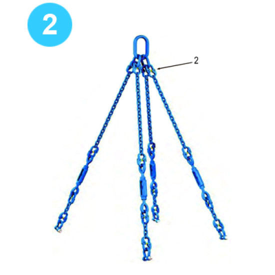 Chain Sling Farr Style HD20000 (80K) Hammer Lock Connector image