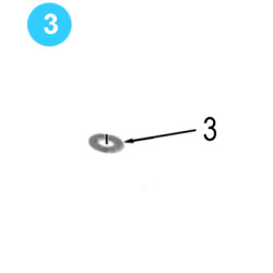 Rotary Idler Assembly w/Gear Plate Farr Style HD20000 (80K) 1-1/2" Flat Washer
