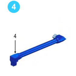 Hydraulic Assembly Farr Style HD20000 (80K) M-ORB/F-NPT 90d 1" Fitting