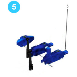 Hydraulic Assembly Farr Style HD20000 (80K) DVA35-MA8 4-Way Directional Valve, SAE Port