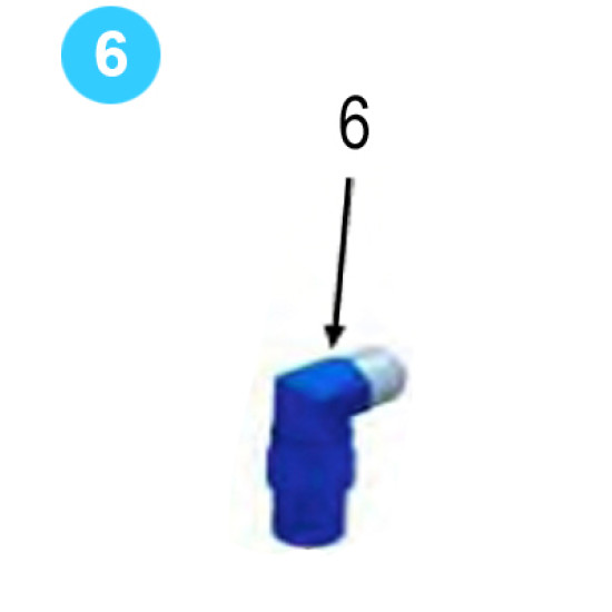 Hydraulic Assembly Farr Style HD20000 (80K) M-ORB/JIC LONG 90d 1