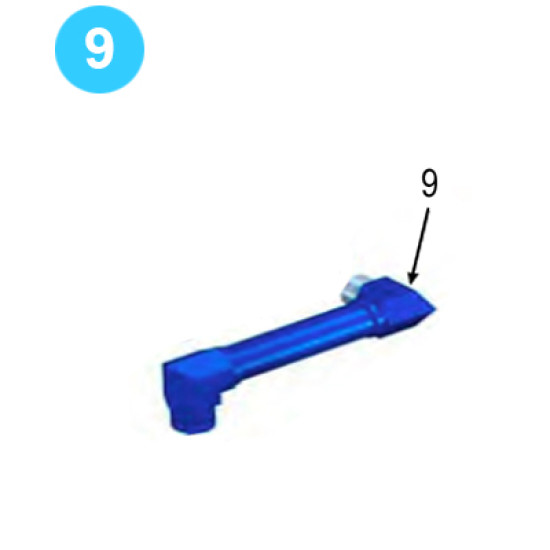 Hydraulic Assembly Farr Style HD20000 (80K) M-NPT/F-NPT 90d 1 1/4