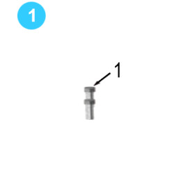 Motor Mount Assembly Farr Style HD20000 (80K) 5/8" UNC x 2" Hex Bolt