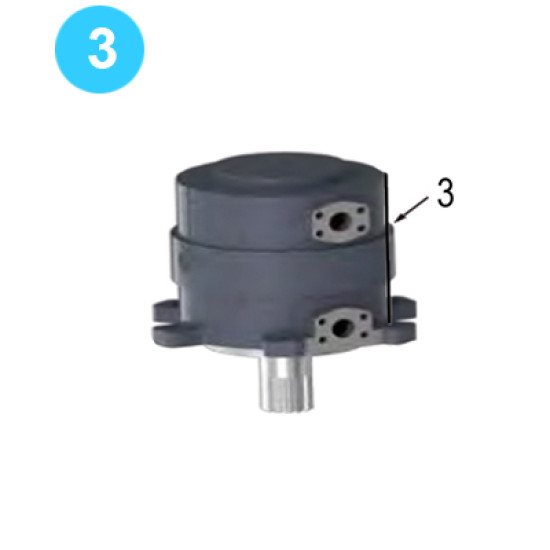 Motor Mount Assembly Farr Style HD20000 (80K) Hydraulic motor image