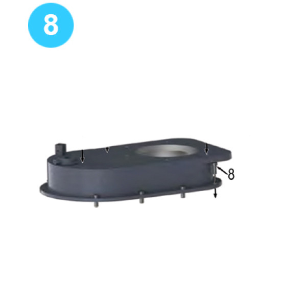 Motor Mount Assembly Farr Style HD20000 (80K) 1/2