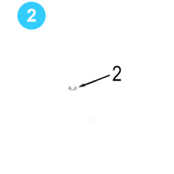 Pinion Assembly Farr Style HD20000 (80K) 1/2" Lock Washers
