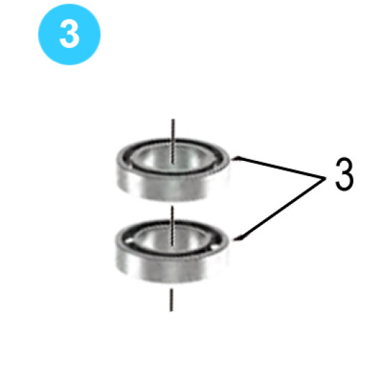 Pinion Idler Assembly Farr Style HD20000 (80K) Idler Bearing image