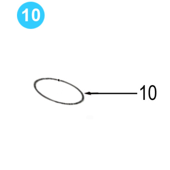 Rotary Idler Assembly Farr Style HD20000 (80K) Retainer Ring image
