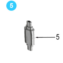 Rotary Idler Assembly Farr Style HD20000 (80K) Rotary Idler Shaft