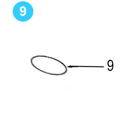Rotary Idler Assembly Farr Style HD20000 (80K) Outer Spacer
