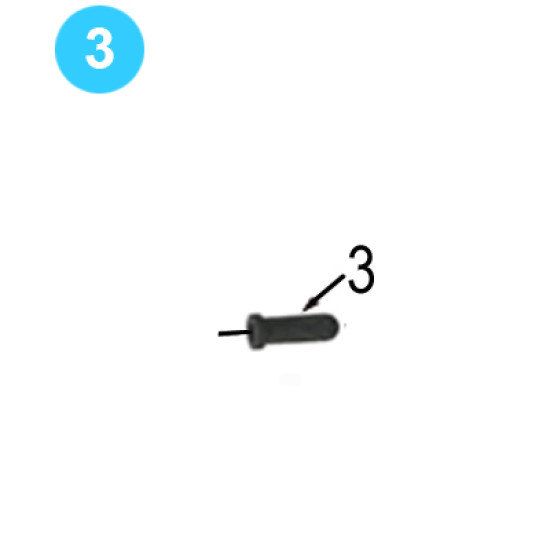 Safety Door Components Farr Style HD20000 (80K) Load Plunger Farr Style Tong HD20000 (80K) image